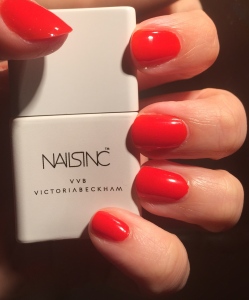 Victoria Beckham Nails Inc Judo Red Review and Swatch